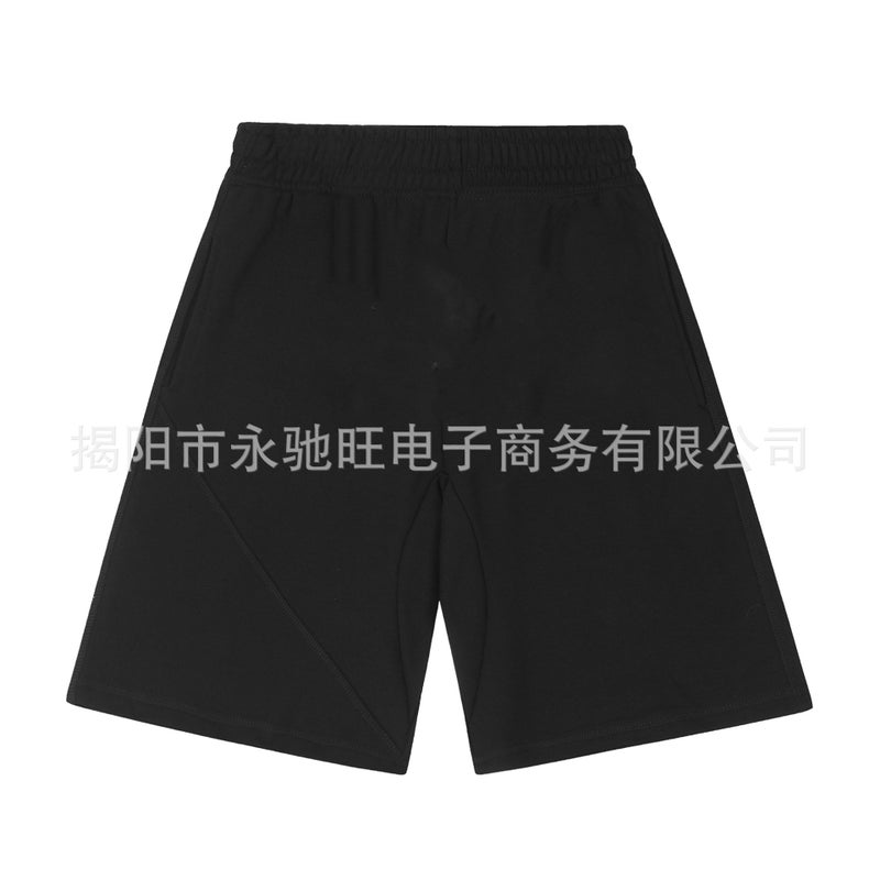 Cross-border E-commerce Alcatraz Shorts Ship Printed Shorts Trendy Hip-hop Skateboard Casual Sweater Trendy Brand Pants Style five - Image 1