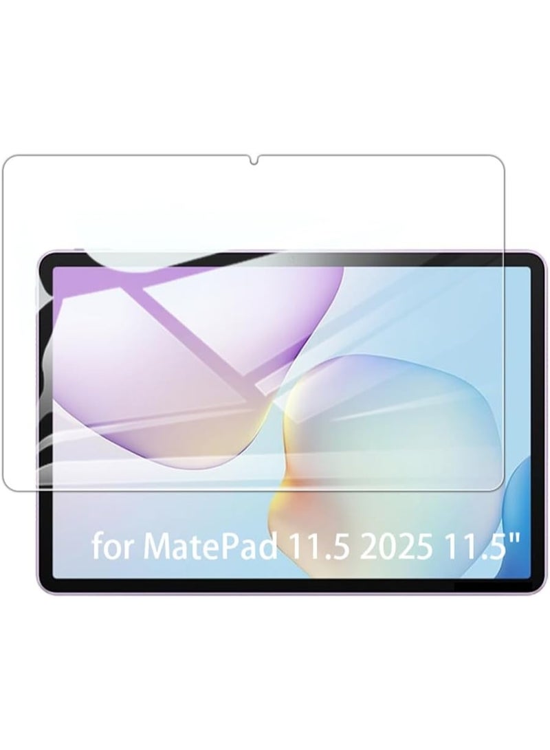 erorex Tempered Glass Screen Protector for Huawei MatePad 11.5 Inch 2025 Model 9H Hardness HD Clear - Image 1