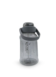 Generic Premium 1.5L Water Bottle with White Typography (Detachable Straw)  - Image 2