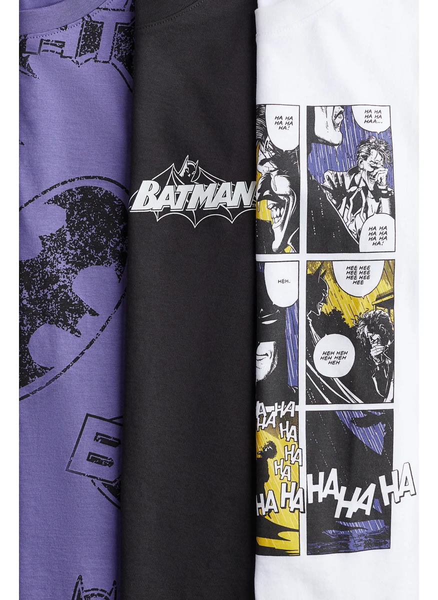 اتش اند ام 3-Pack Printed Cotton T-Shirts