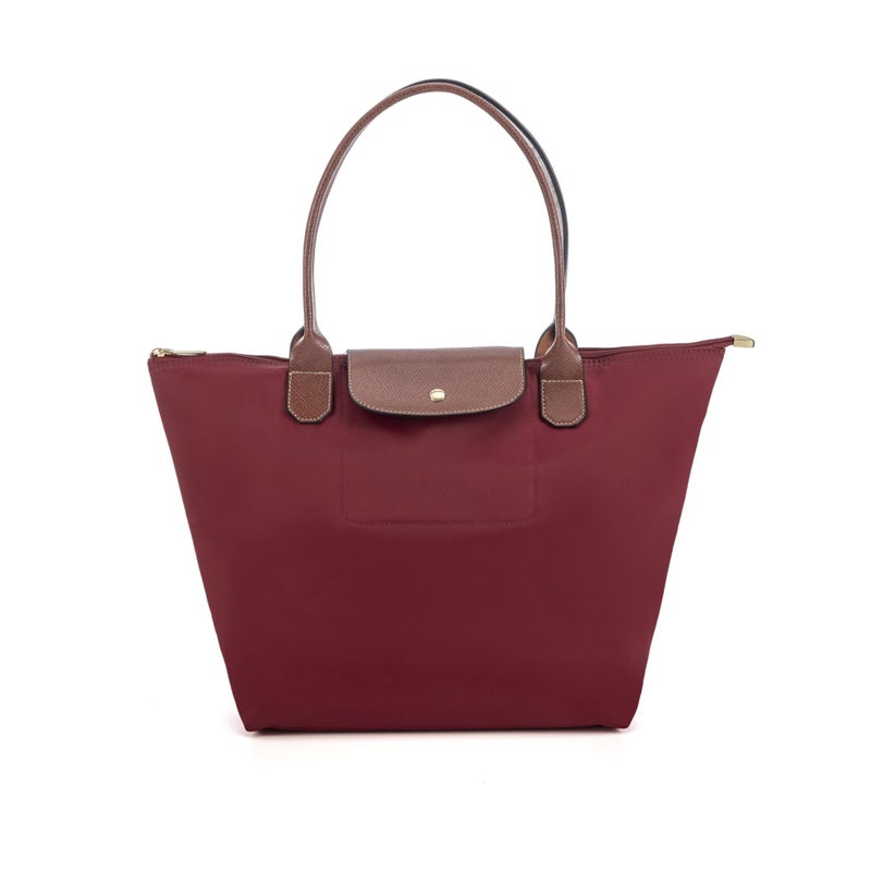 Foldable Nylon Hobo Shoulder Bag for Women - Image 4