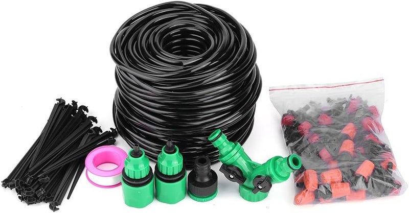 klarako Garden Watering System, 40m DIY Automatic Saving Water Irrigation Equipment Set Suti for Garden, Lawn, Greenhouse, Patio and More - Image 1