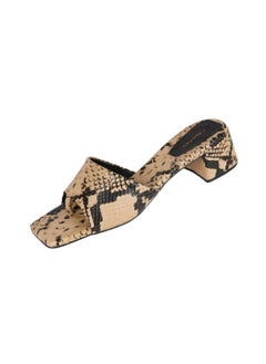 CARRANO Carrano Ladies Open Mule Classic Straight Heel Leather Python 155350 Cab0942  - Image 3