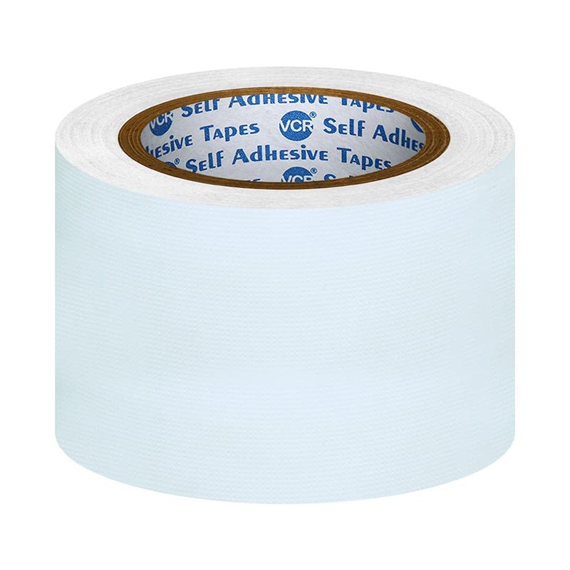 VCR White Duct Tape - 18 Meters in Length 72mm / 3" Width - 1 Roll Per Pack - Strong Book Binding Tape - Waterproof Heavy Duty Duct Tape - Image 5