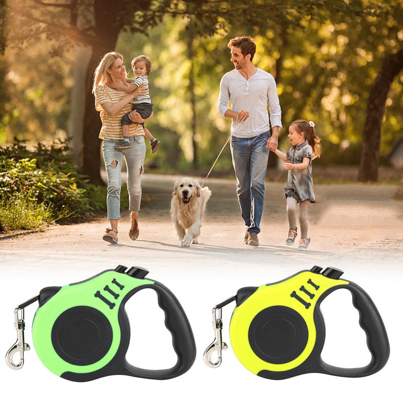 Retractable Dog Leash Pet Walking Leash With Anti-slip Handle for Small and Medium Pets - Image 2