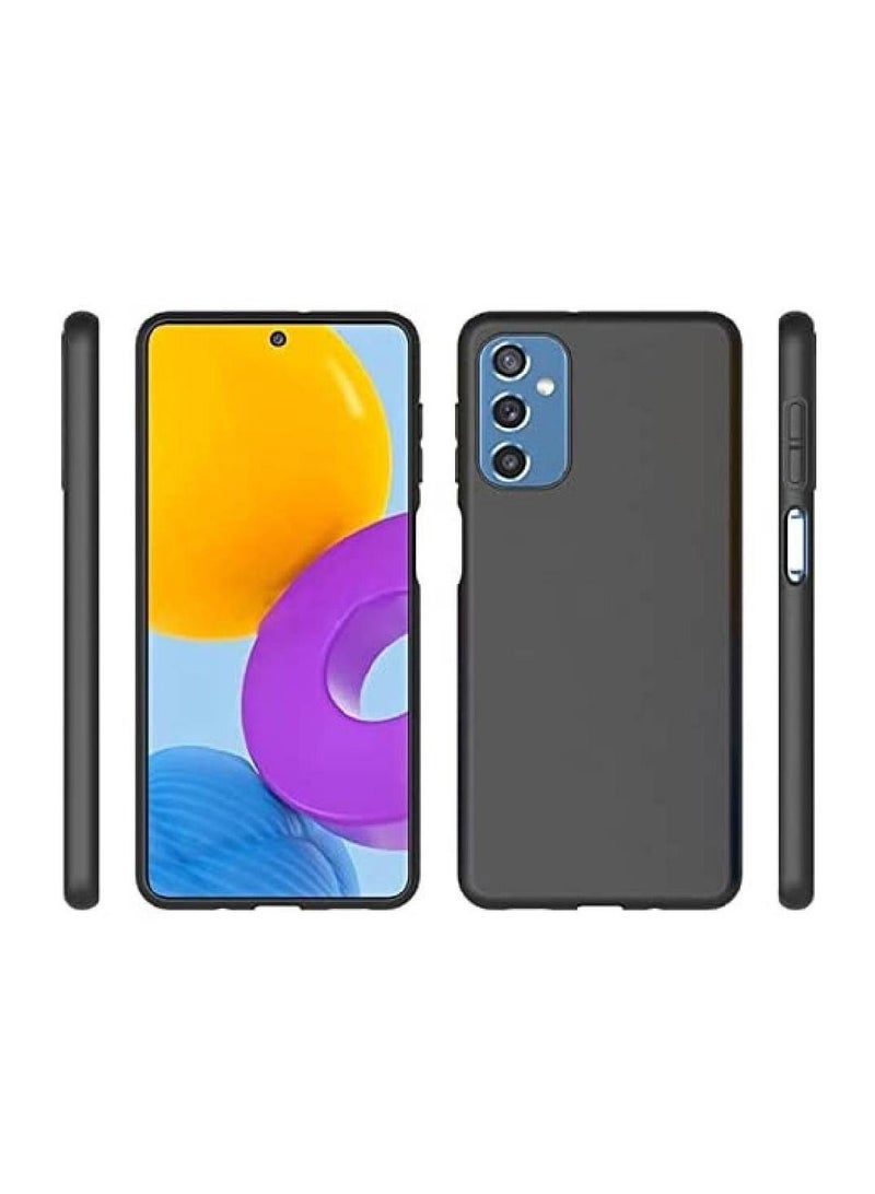 IAF Slim Fit Silicone Soft TPU Back Case Cover For Samsung Galaxy M52 5G Black - Image 2