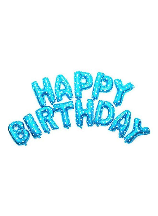 NIBEMINENT 13-Piece Happy Birthday Party Balloons Set 16inch