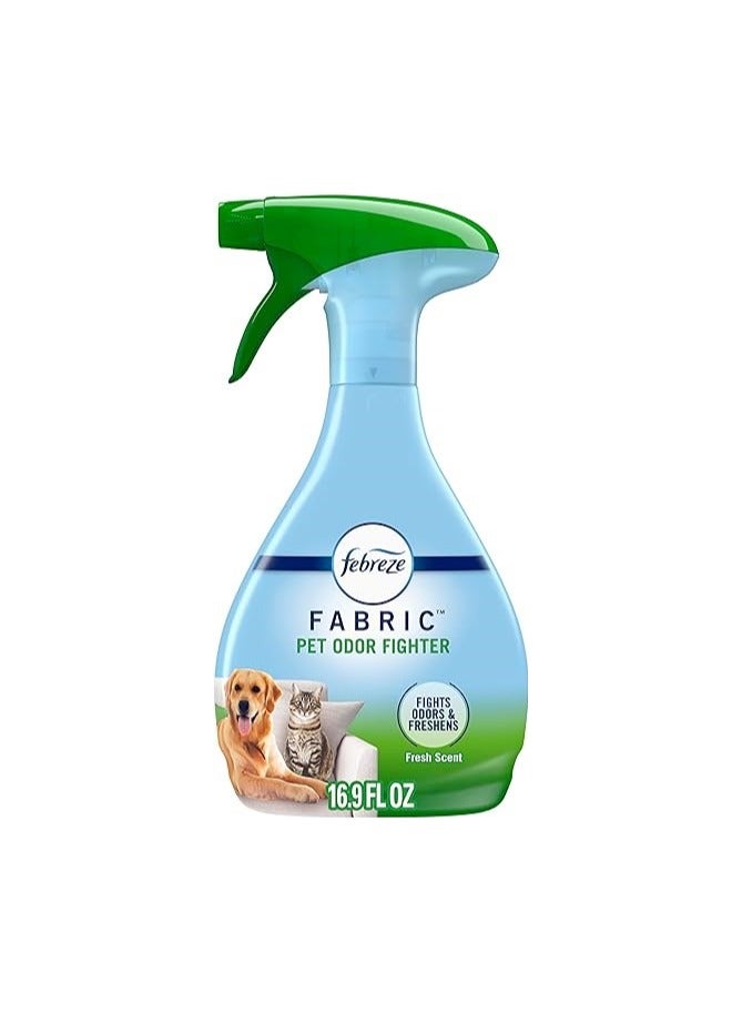 Febreze Odor Fighting Fabric Refresher Pet Odor Fighter 16.9oz - Image 1