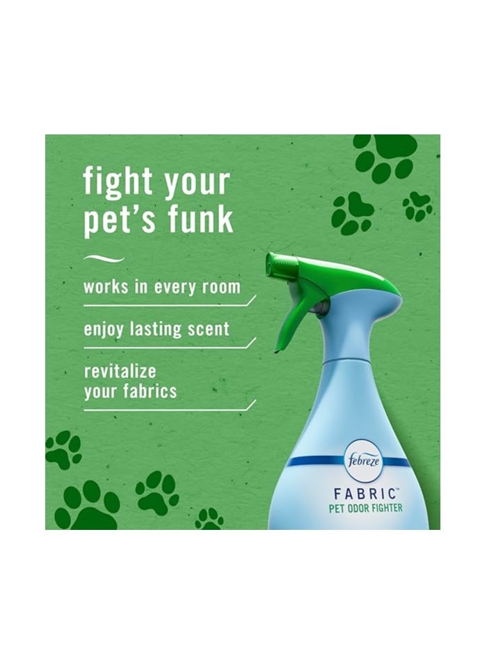 Febreze Odor Fighting Fabric Refresher Pet Odor Fighter 16.9oz - Image 2