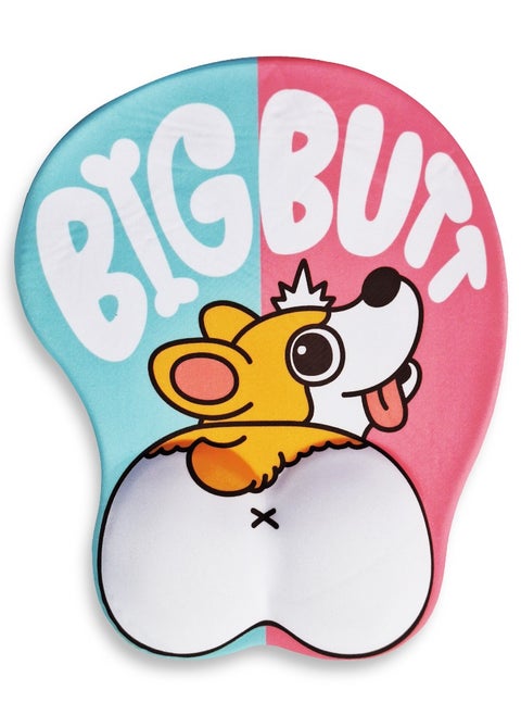 Mini Hand Mouse Pad With Gel Wrist Support Band , Cute Design HD Print Pattern Desk Mat, Extended Mouse Pad and Keyboard Mouse Pads, Waterproof Fabric Surface Mouse Pads for Office, Anti-Slip Rubber Base