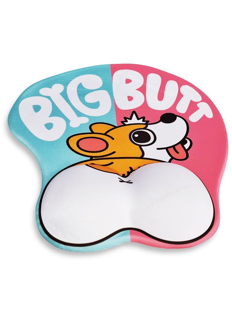Generic - Mini Hand Mouse Pad With Gel Wrist Support Band , Cute Design HD Print Pattern Desk Mat, Extended Mouse Pad and Keyboard Mouse Pads, Waterproof Fabric Surface Mouse Pads for Office, Anti-Slip Rubber Base - Image 1