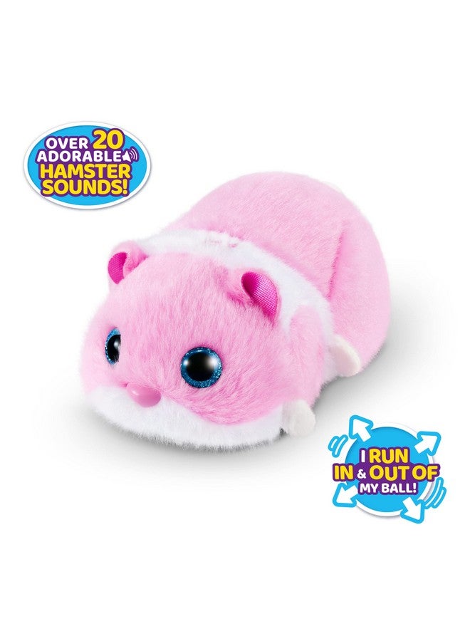 بيتس ألايف لعبة كرة هامستر بيتس ألايف هامسترمانيا (زهرية) من زورو هامستر، حيوان أليف إلكتروني، أكثر من 20 صوتًا تفاعليًا، للبنات والأطفال - Image 4