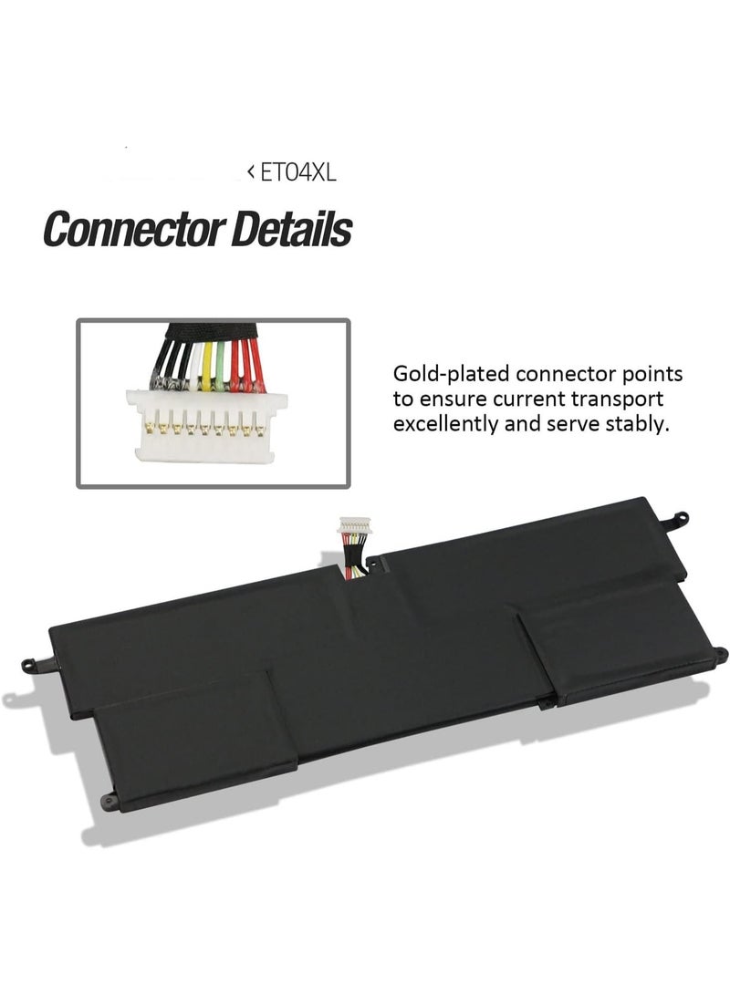 Terabyte 7.7V 49.81Wh 6470mAh ET04XL ET04049XL-PL Battery Compatible for H.P EliteBook X360 1020 G2 i7-7600U i5-7300U Series - Image 3