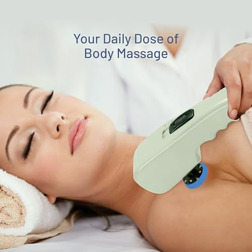 OZOMAX PRO Massager With 17 Interchangeable Attachments, Professional Body Massage Therapy, Deep Tissue Massage, Relaxation, Pain Relief, Improves Circulation, Home Use, Self-Care - Image 4