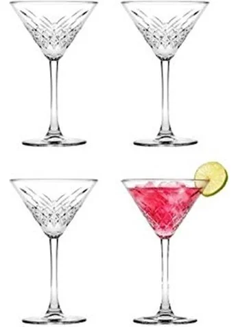 Paşabahçe 440176 Timeless Martini Glass 4 Pieces