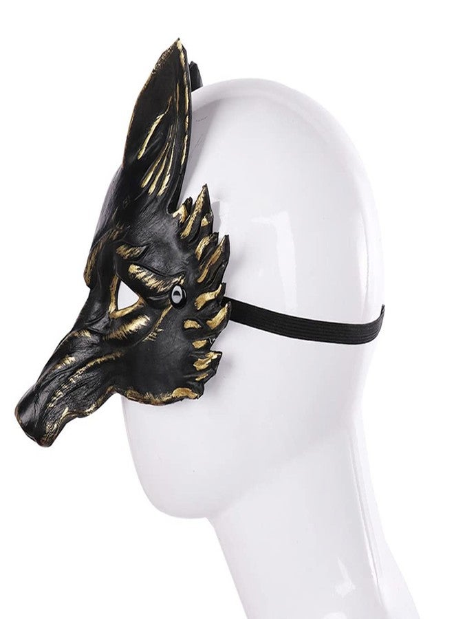 NewL Party Mask Halloween Wolf Masks 3D Animal Cosplay Props Rave Party Accessories - Image 4