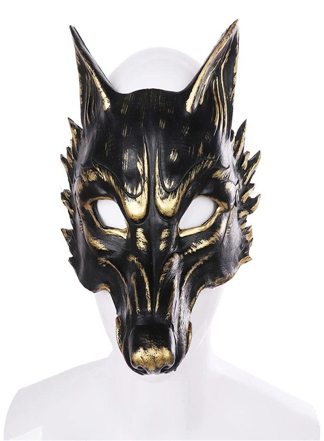 NewL Party Mask Halloween Wolf Masks 3D Animal Cosplay Props Rave Party Accessories - Image 5