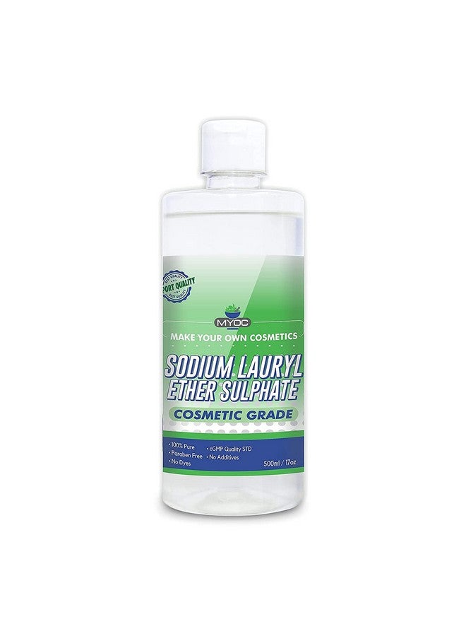 Sles Liquid: Lather Agent For Soaps, Cleansers, Detergent, Shampoo. 500Ml