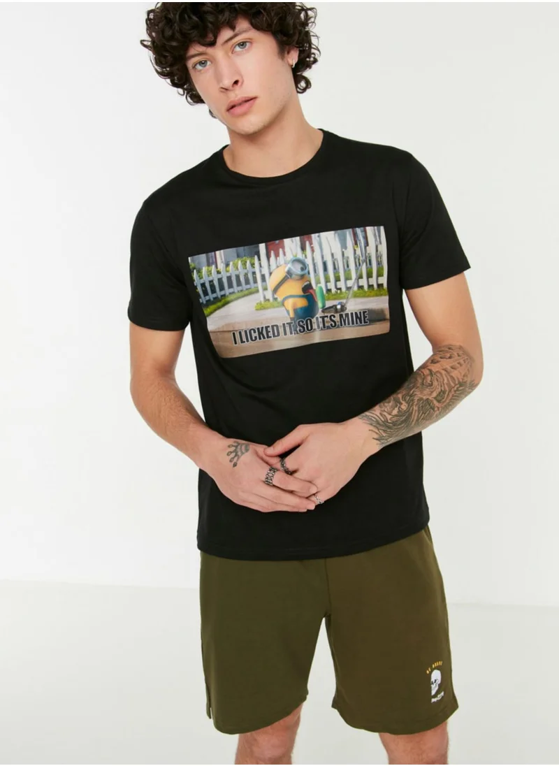 trendyol Minions Crew Neck T-Shirt