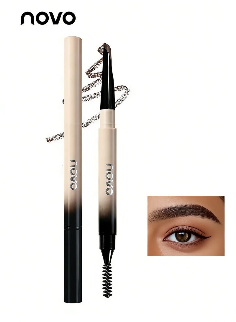 Novo Dual-Ended Precision Brow Pencil Eyebrow Pencil– Create Natural, Defined Brows - Image 1