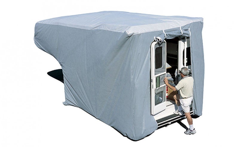 ADCO 12262 SFS Aqua Shed Truck Camper Cover - 8' to 10' , Gray - Image 3