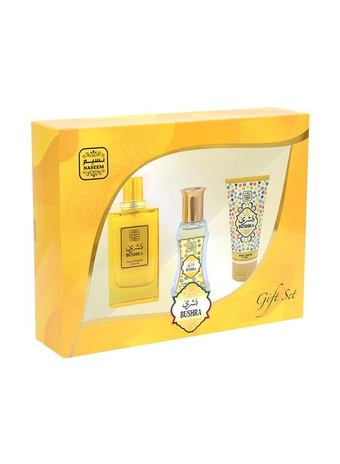 Naseem BUSHRA Aqua Perfume Gift Set by Naseem Fragrance For Unisex - Image 1