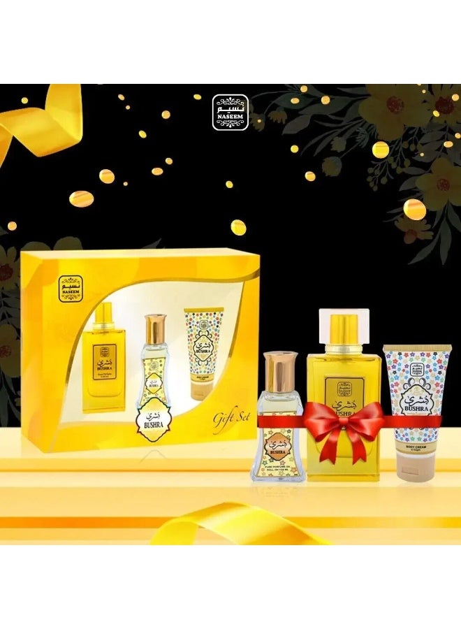 Naseem BUSHRA Aqua Perfume Gift Set by Naseem Fragrance For Unisex - Image 2