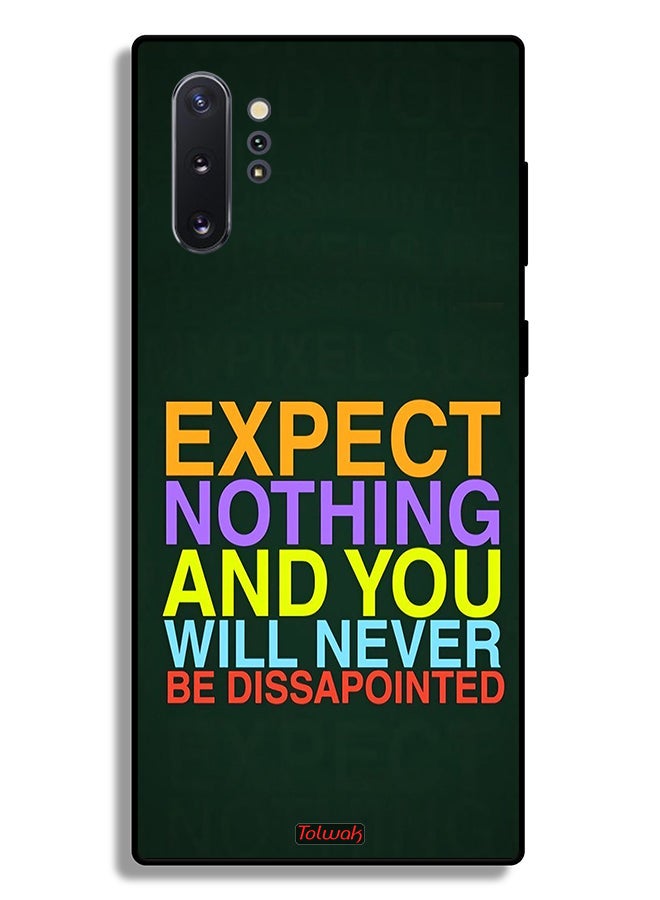Tolwak Samsung Galaxy Note 10 Plus Protective Case Cover Expect Nothing And You Will Never Be Disappointed - Image 2
