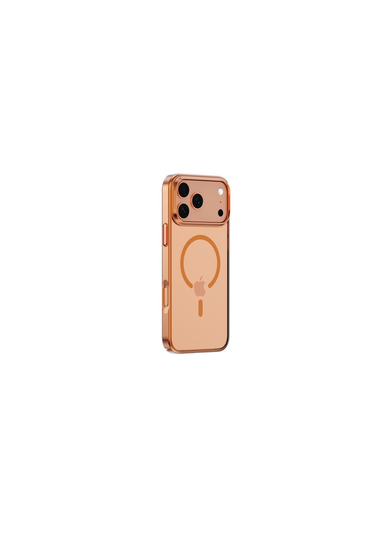 Devia MagSafe iPhone 17 Pro Case in Orange - Superior Shock and Drop Protection, Stylish and Modern Design, Eco-Friendly Materials, and a Comfortable and Advanced User Experience - Image 4