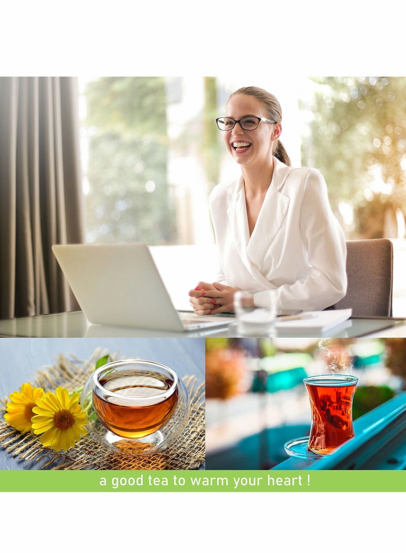 Excefore Tea Trivet Gold Stainless Steel Teapot Warmer Base for Glass, Ceramic Teapots and Other Heatproof Pots Warming Use - Image 4