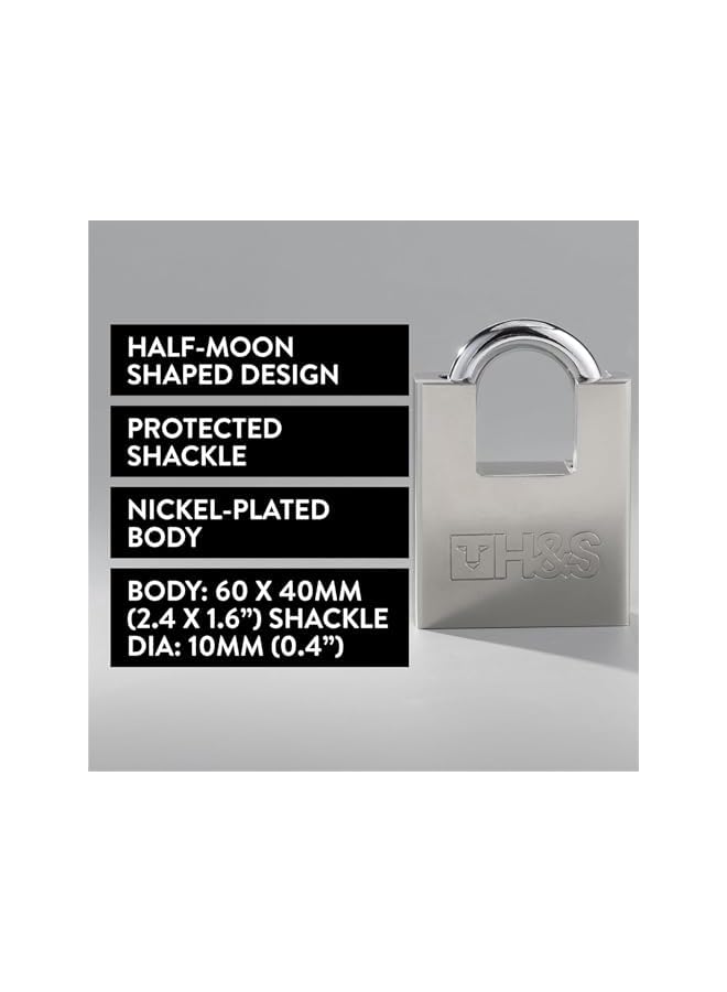 H&S قفل باب شتر ثقيل من H&S 5 مفاتيح 60 مم لحاويات المستودعات وال garages - Image 3