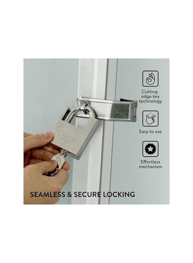 H&S قفل باب شتر ثقيل من H&S 5 مفاتيح 60 مم لحاويات المستودعات وال garages - Image 5