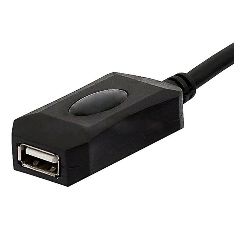 16 قدم كابل تمديد USB من ذكر إلى أنثى لأجهزة Xbox 360 Kinect وPS3 والمزيد - Image 1