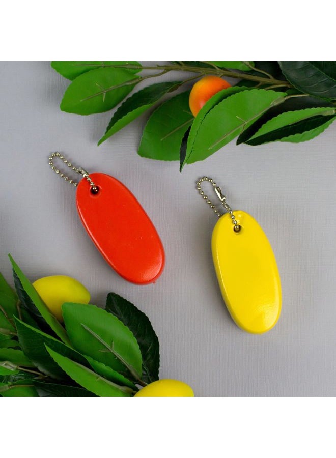 Lucky Line Soft Key Float with Ball Chain Water Sports, Yellow (92801) - Image 3