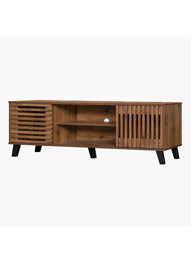 Furniture Factory Tortilla 2-Sliding Door TV Unit 40 x 50 x 160 cm  - Image 2
