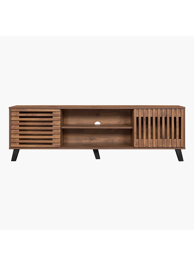 Furniture Factory Tortilla 2-Sliding Door TV Unit 40 x 50 x 160 cm  - Image 1