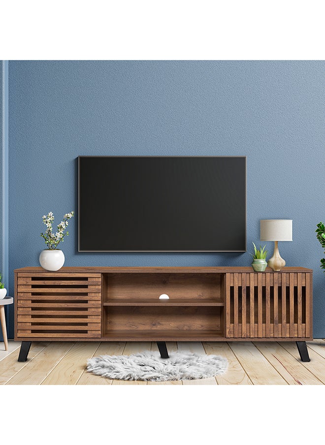 Furniture Factory Tortilla 2-Sliding Door TV Unit 40 x 50 x 160 cm  - Image 5