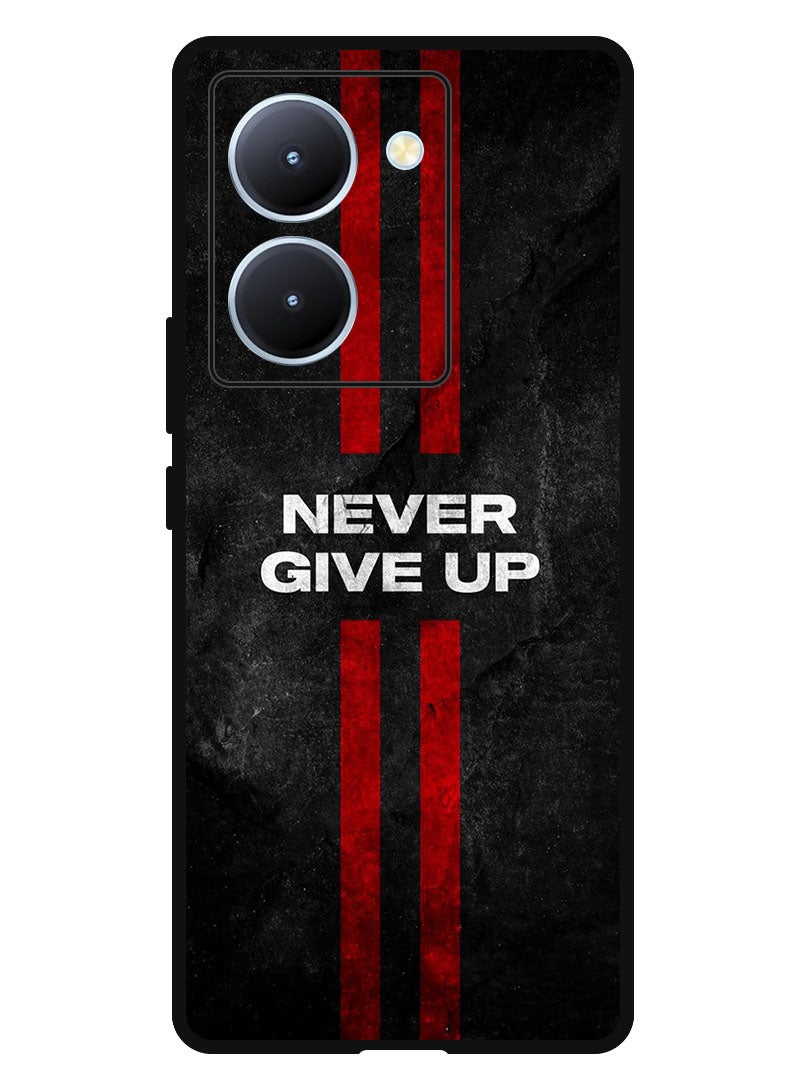 Theodor Protective Case Anti Scratch Shock Proof Bumper Cover For ViVo Y78 China Never Give up stripes - Image 1