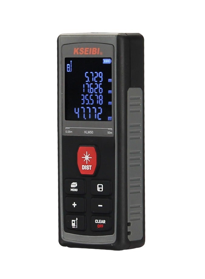 KSEIBI Laser Measure,  Laser Distance Measure High Accuracy, Laser type 620, Laser Tape Measure 50M, Compact Laser Measurement Tool with LCD Display, Ideal for Measuring Distances, Areas, and Volumes. - Image 1