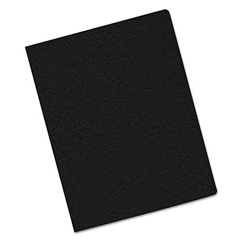 Fellowes Classic Grain Presentation Covers, Oversize, Black, 200 Pack (52138) - Image 2