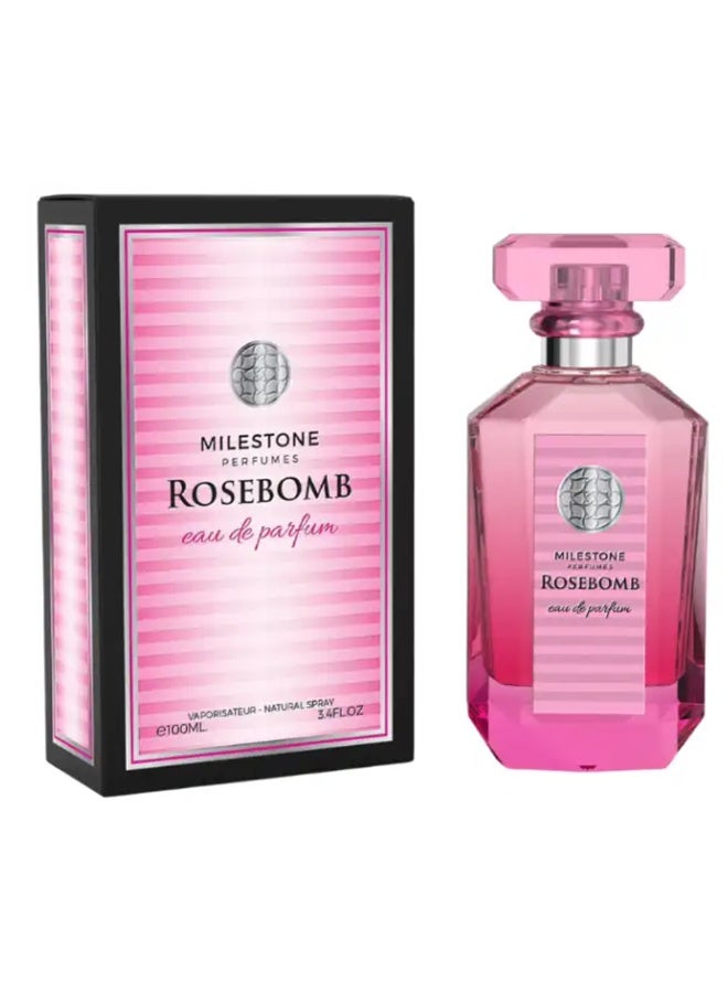 Milestone Rose Bomb EDP For Women 100ml - Image 1