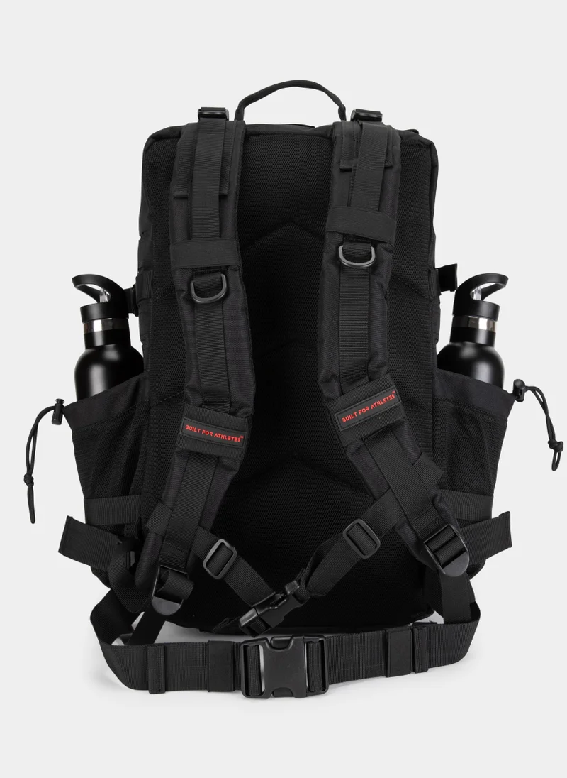 Built for Athletes LARGE GYM BACKPACK BUILT FOR ATHLETES BLACK RED