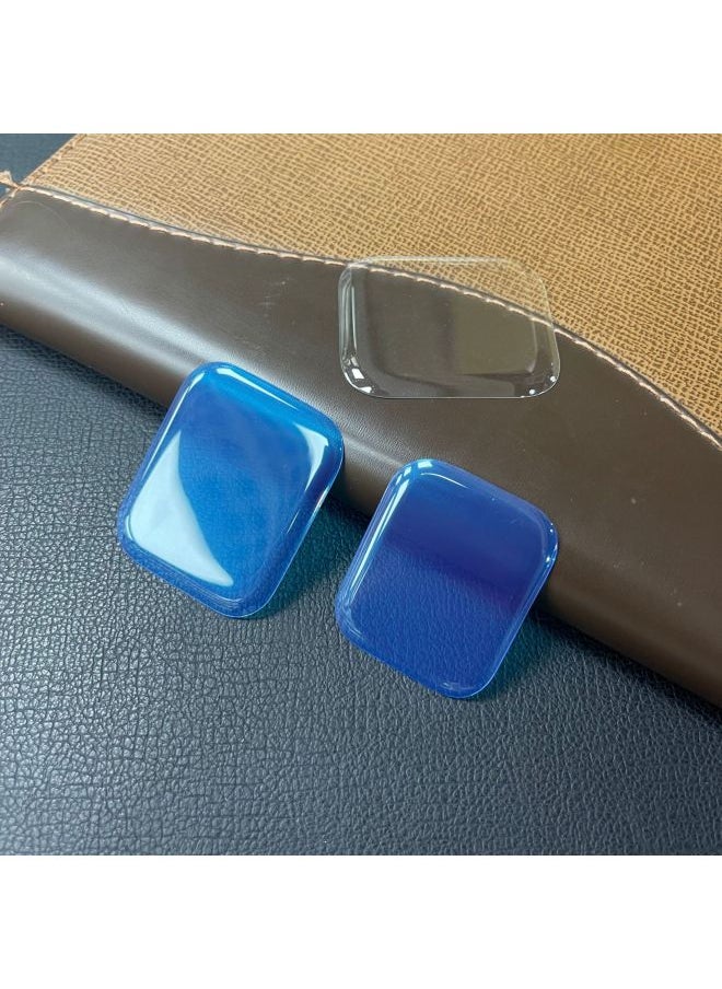 Generic - Applicable To For AppleIwatchS10 Curved Surface UV Tempered Film ULTRA Full Glue 3D Glass 9/8/7/SE Protective Film-Color:Shell Reduced Edition-Rhino Shield/UAG Shell-Dimensions:iwatch7-45MM - Image 1