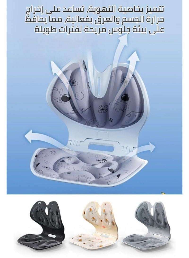 Foldable Integrated Lumbar Support Seat Cushion for Office and Home - Image 4