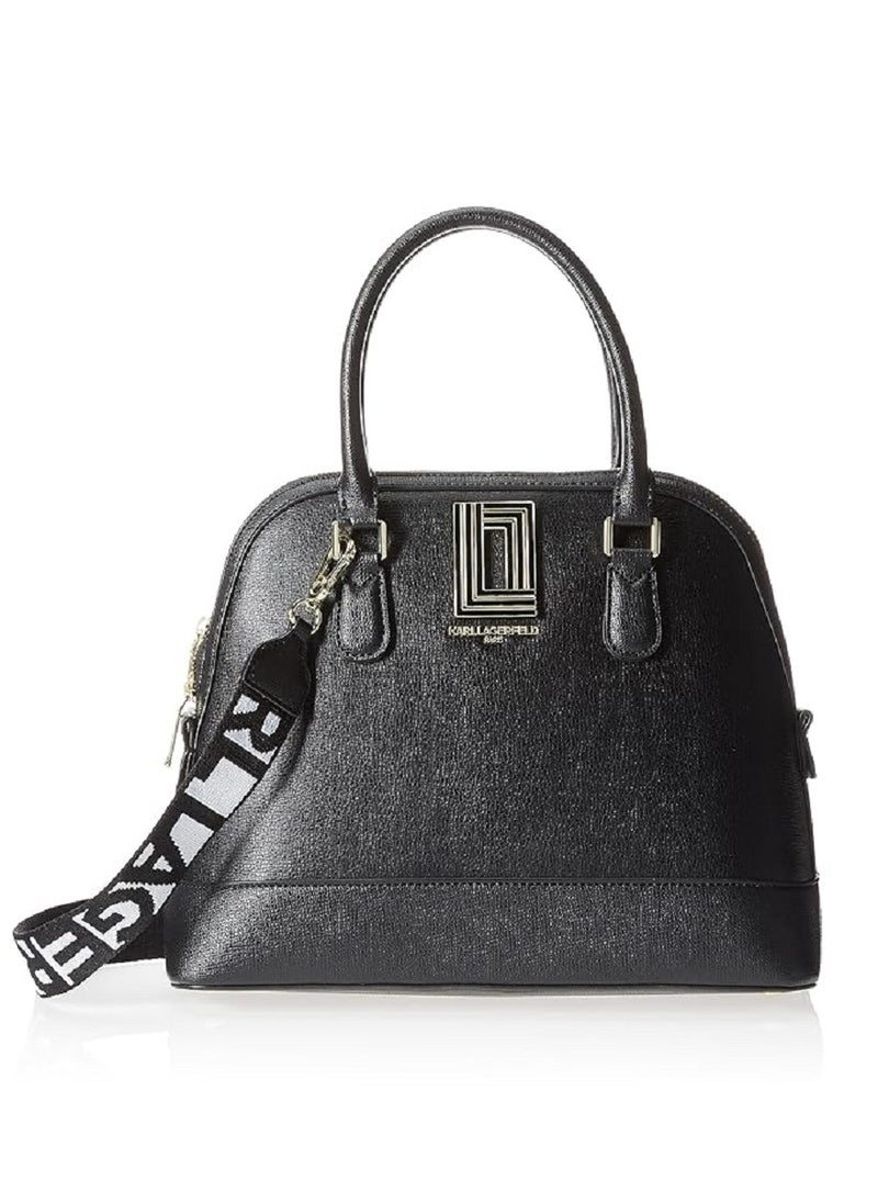 Karl Lagerfeld Paris - KARL LAGERFELD PARIS Leather Crossbody Bag - Image 1