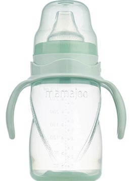 Mamajoo Non-Spill Training Cup with Handle Powder Green 270 ml & Anti-Colic Spout  - Image 1