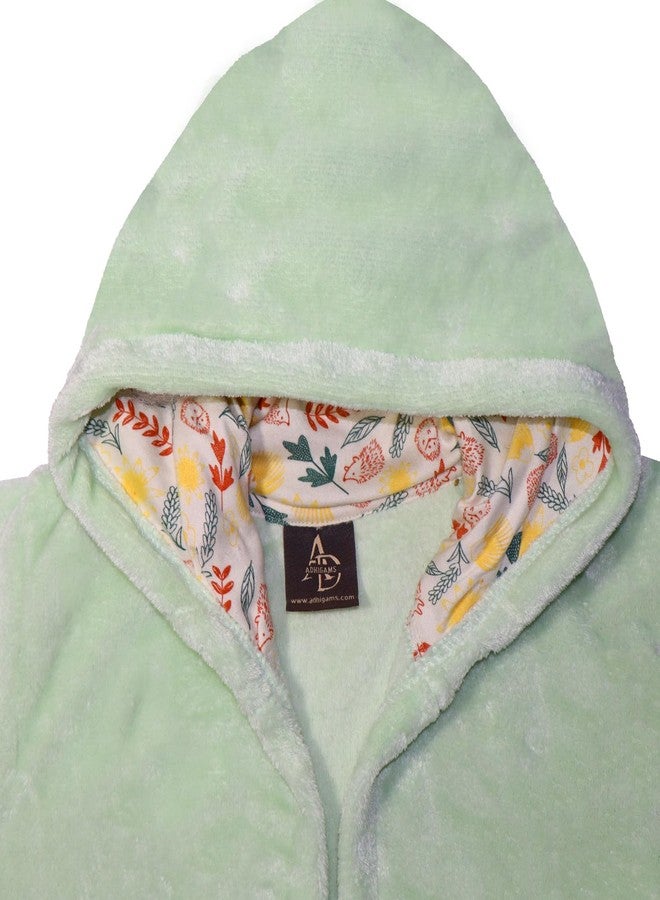 Adhigams Baby Wrapper, Blanket, Soft Towel for Baby Boys and Baby Girls, Size: (12-24 Months) (Green) - Image 4