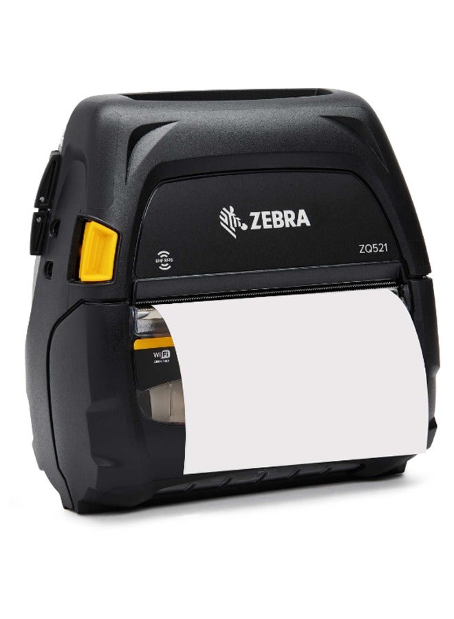 Zebra ZQ521 Mobile Barcode Label Printer ZQ52-BUE000E-00 (203 dpi, Bluetooth, Direct Thermal) - Image 2