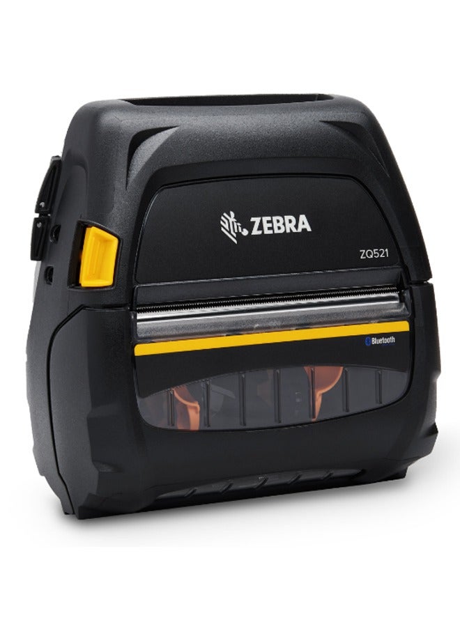Zebra ZQ521 Mobile Barcode Label Printer ZQ52-BUE000E-00 (203 dpi, Bluetooth, Direct Thermal) - Image 1