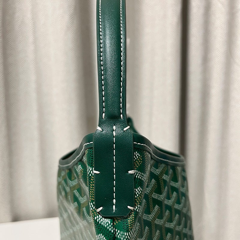 2023 New Dog Teeth Bag Hobo Underarm Bag Genuine Leather Commuter Tote Shoulder Y Printed Tote Bag Mummy Bag - Image 5
